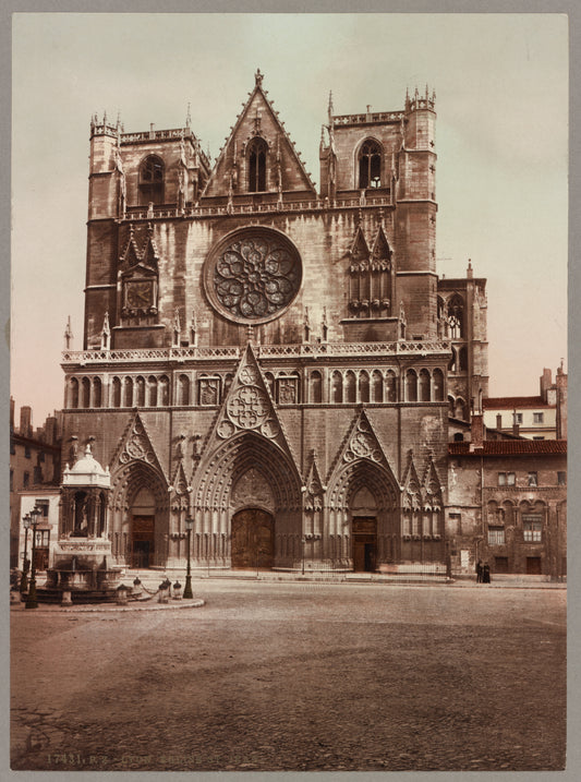 A picture of Lyon. Eglise St. Jean