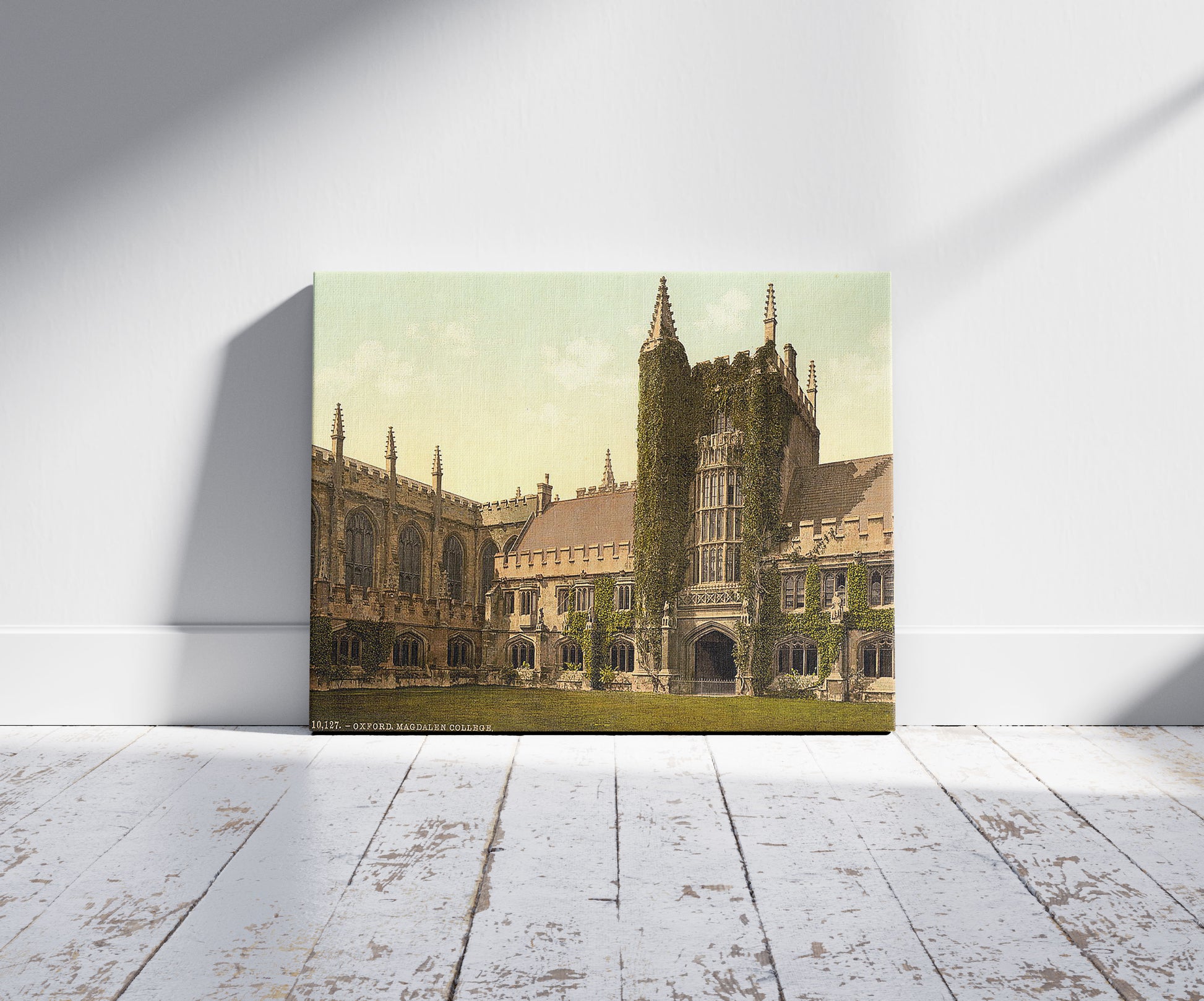 A picture of Magdalen College, Founder's Tower and Cloisters, Oxford, England