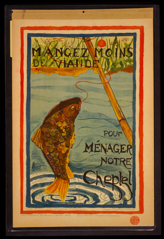 A picture of Mangez moins de viande pour ménager notre cheptel