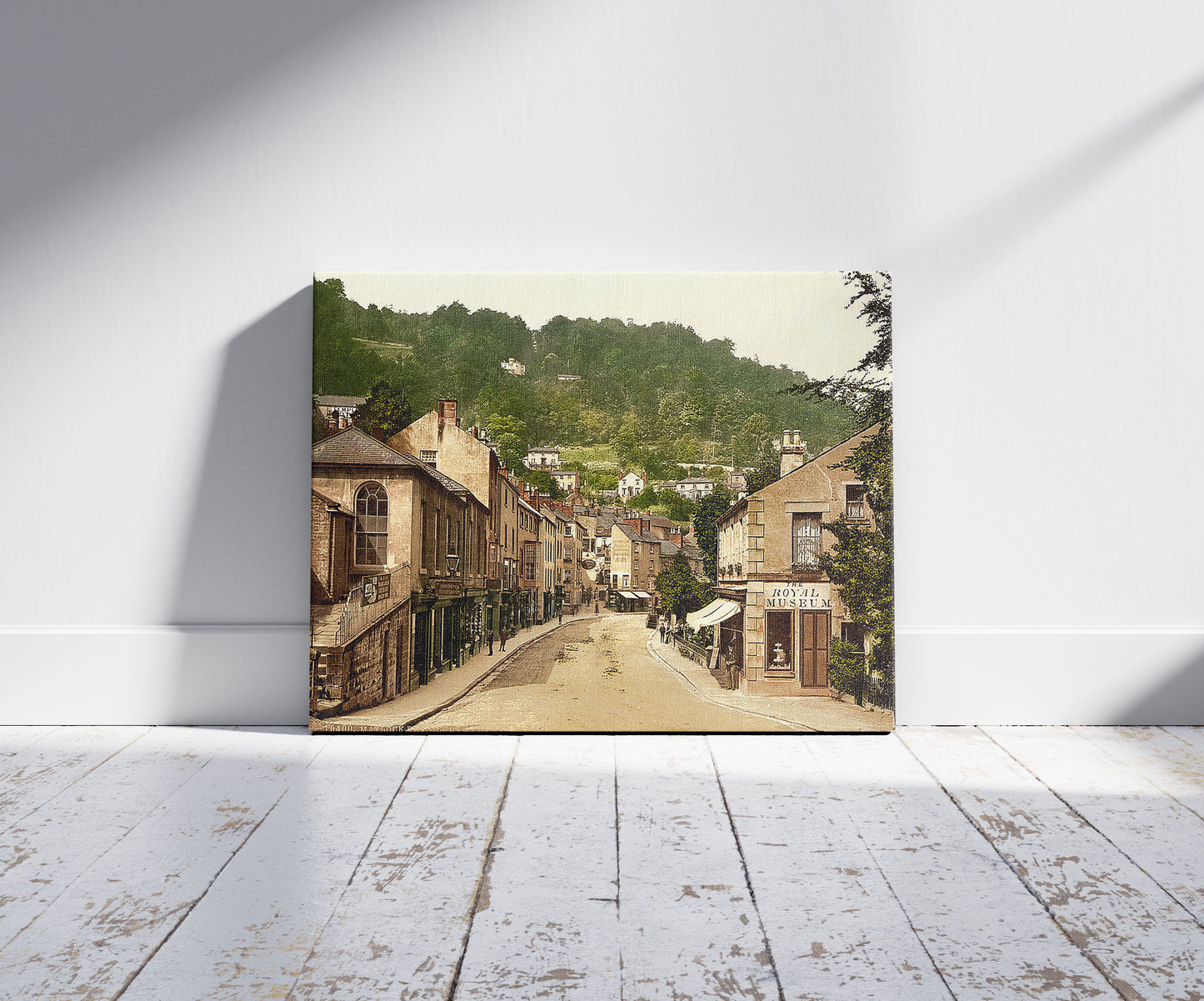 A picture of Matlock South Parade and Heights of Abraham, Derbyshire, England