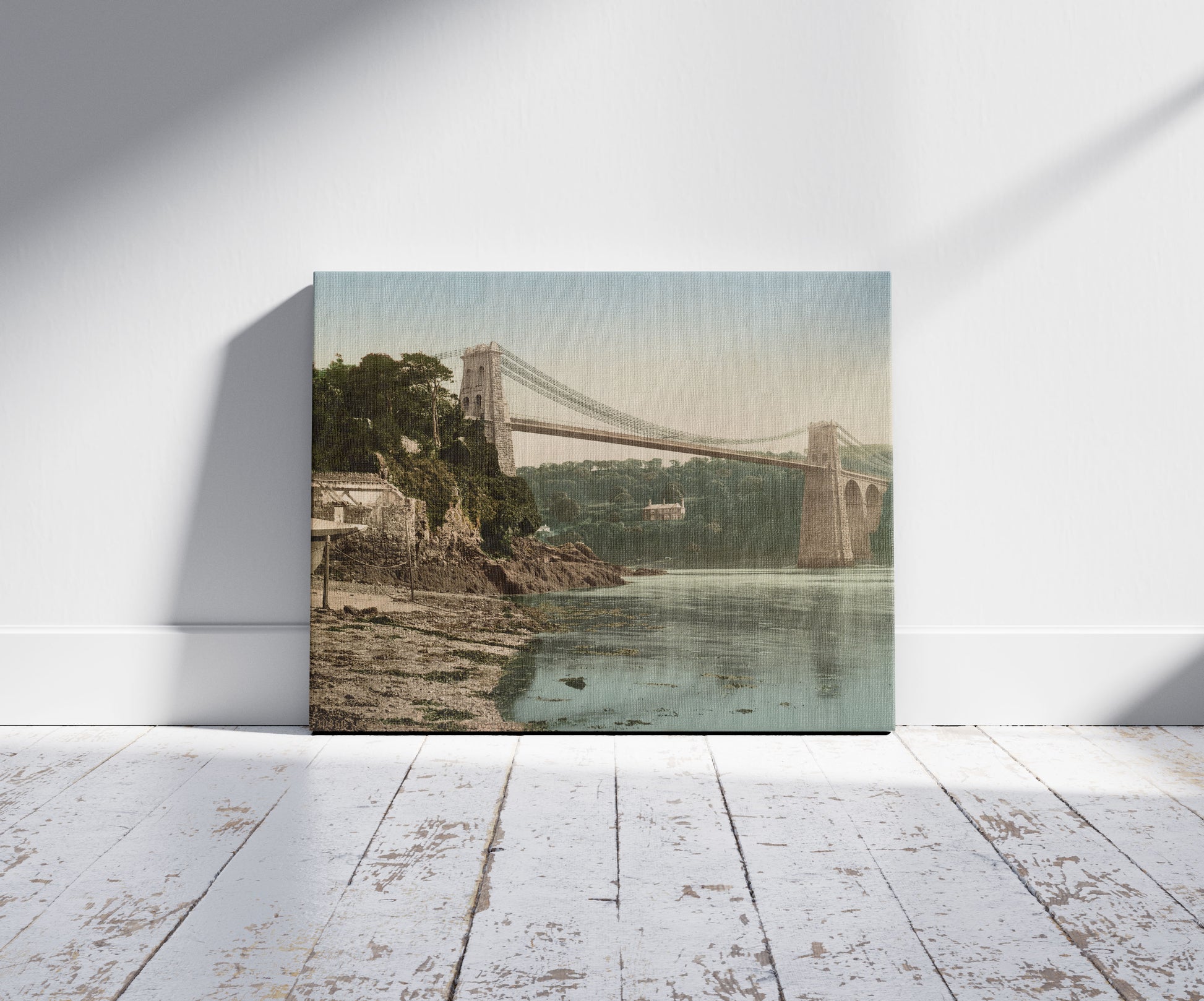 A picture of Menai Straits Suspension Bridge