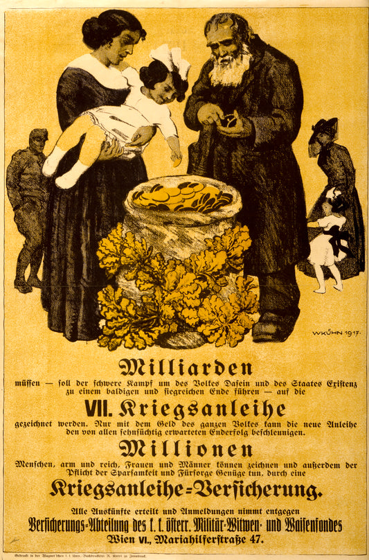 A picture of Milliarden VII Kriegsanleihe, millionen Kriegsanleihe Versicherung