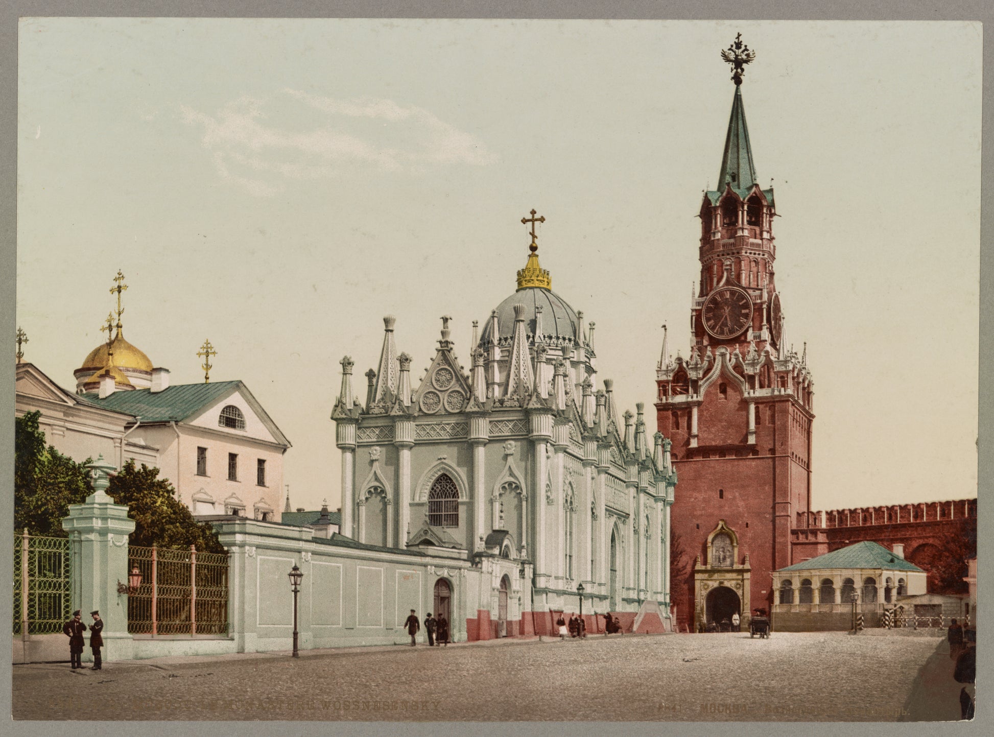 A picture of Moscou. Le Monastère Wossnesensky