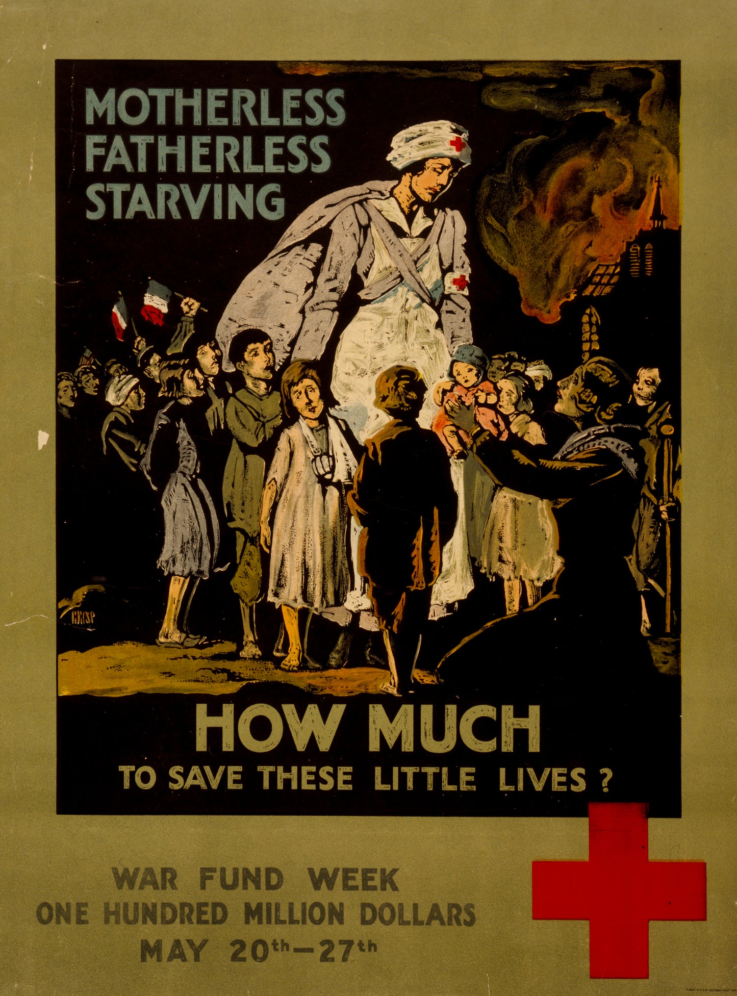 A picture of Motherless, fatherless, starving--How much to save these little lives?