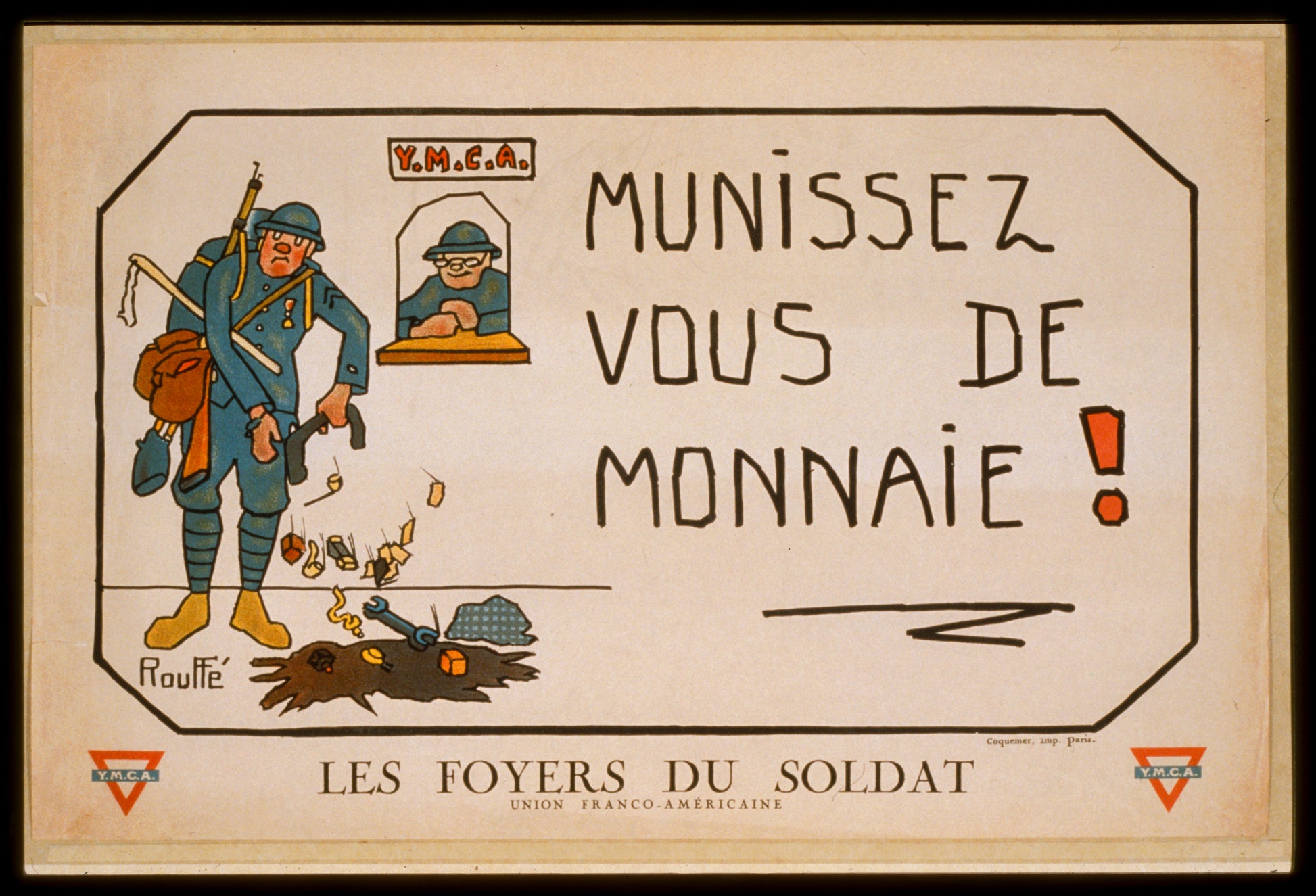 A picture of Munissez vous de monnaie! Les Foyers du soldat