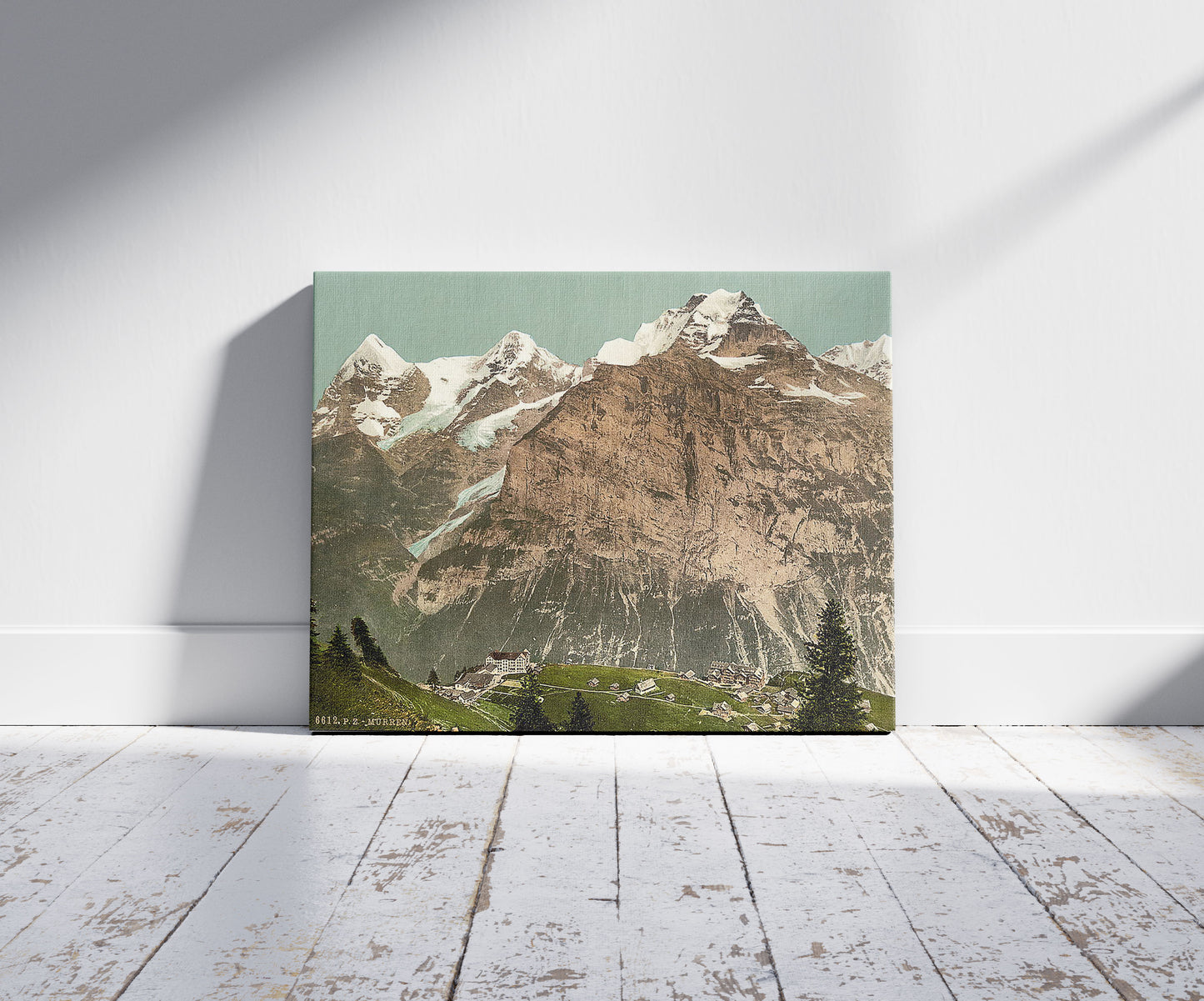 A picture of Murren, general view, Bernese Oberland, Switzerland