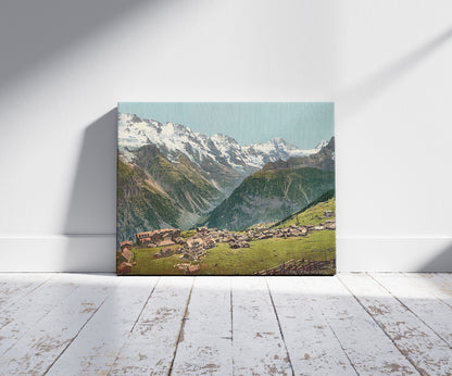 A picture of Mürren, general view, Bernese Oberland, Switzerland