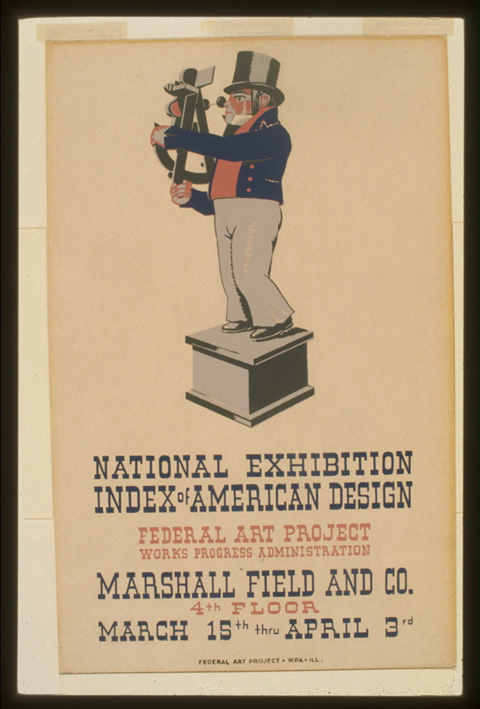 A picture of National exhibition "Index of American Design"