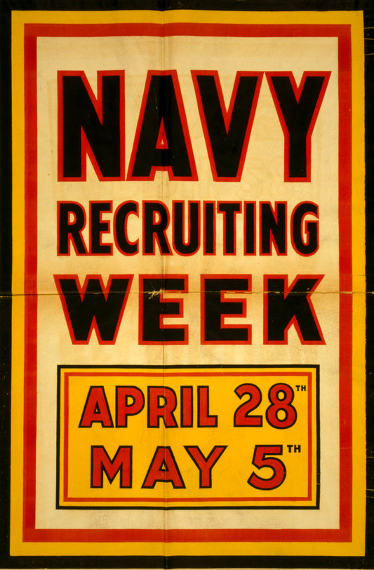 A picture of Navy recruiting week April 28th--May 5th.