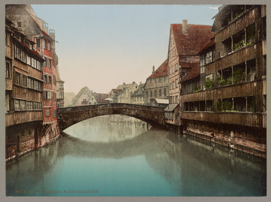A picture of Nürnberg. Fleischbrücke