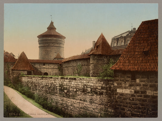 A picture of Nürnberg. Spittlerthor