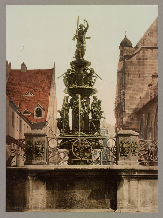 A picture of Nürnberg. Tugendbrunnen
