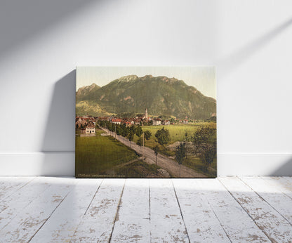 A picture of Oberammergau with Laber, Upper Bavaria, Germany