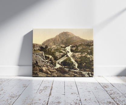 A picture of Ogwen Falls, Nant Francon (i.e. Nant Ffrancon) Pass, Wales