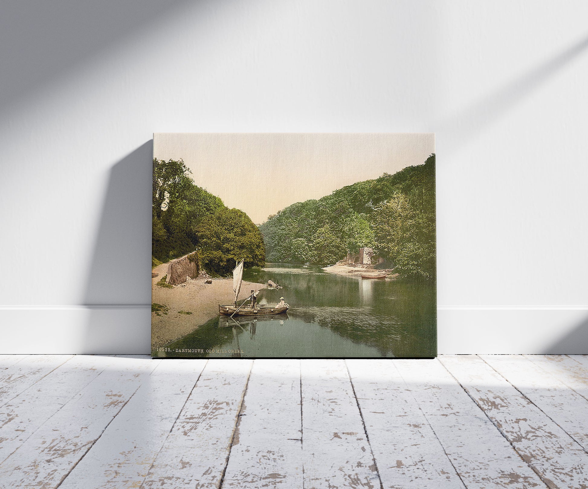 A picture of Old Mill Creek, Dartmouth, England