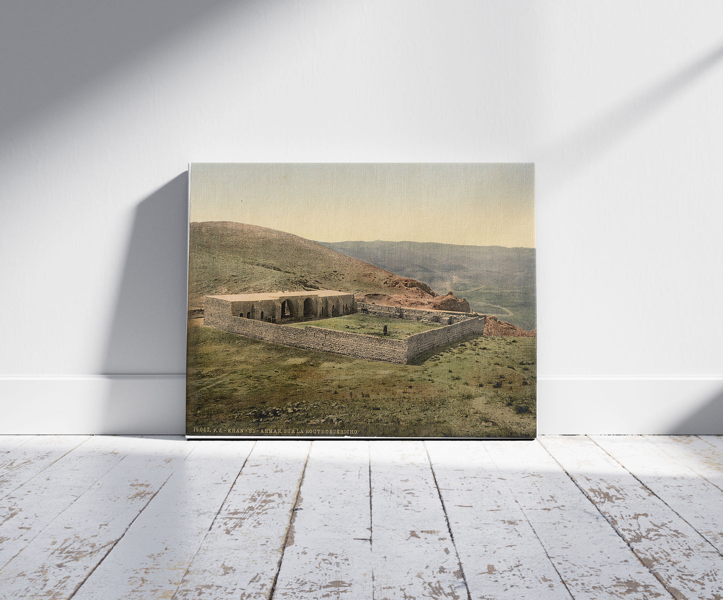 A picture of On the road to Jericho, Khan-el-Ahmar, Holy Land, (i.e., West Bank)