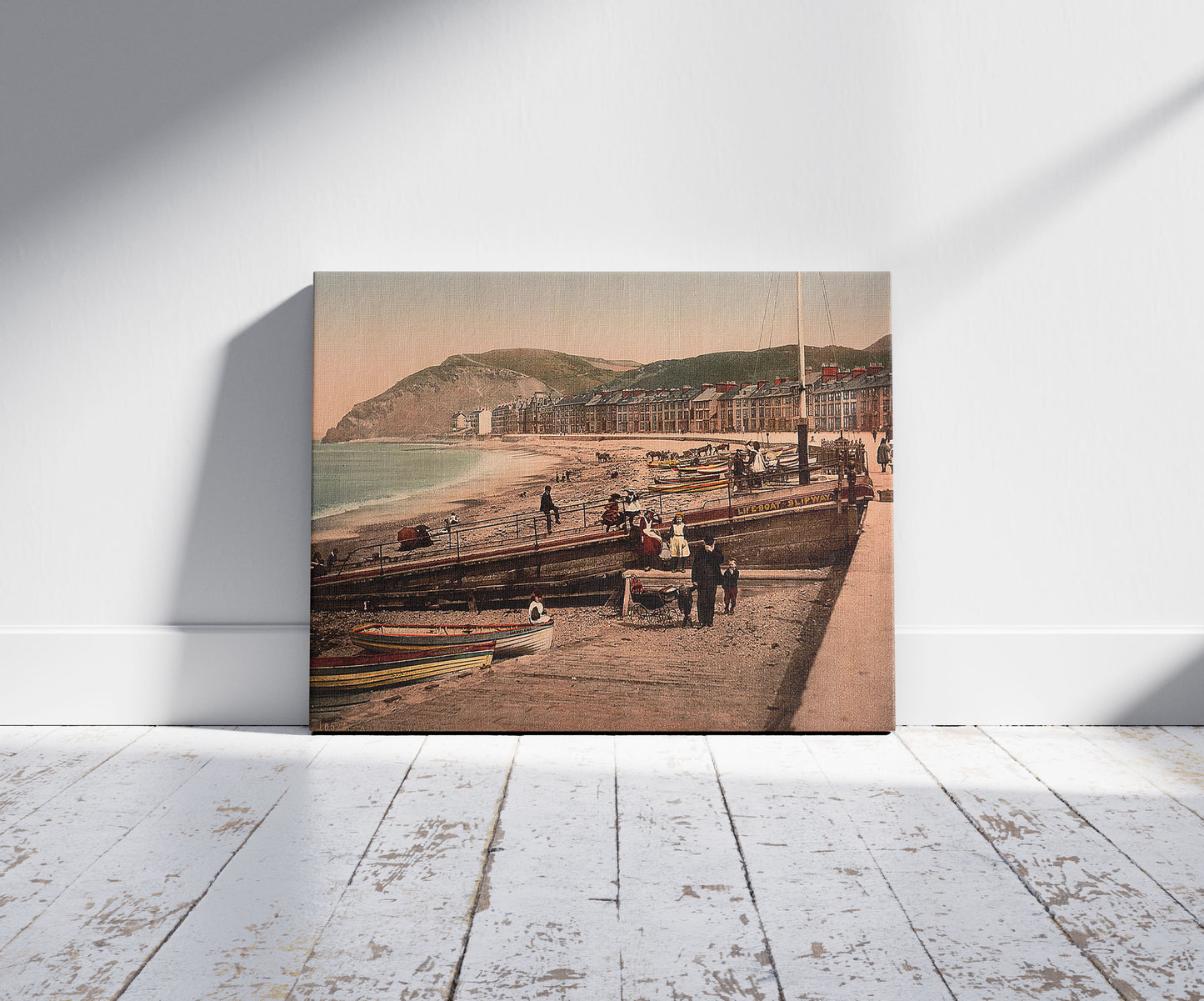 A picture of On the sands, Aberystwith, Wales