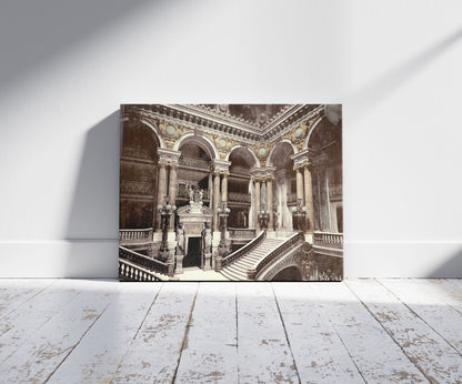 A picture of Opera House staircase, Paris, France