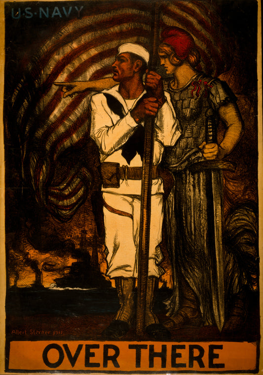 A picture of Over there - U.S. Navy
