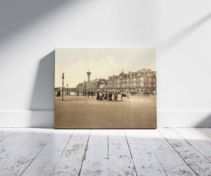 A picture of Parade and revolving tower, Morecambe, England