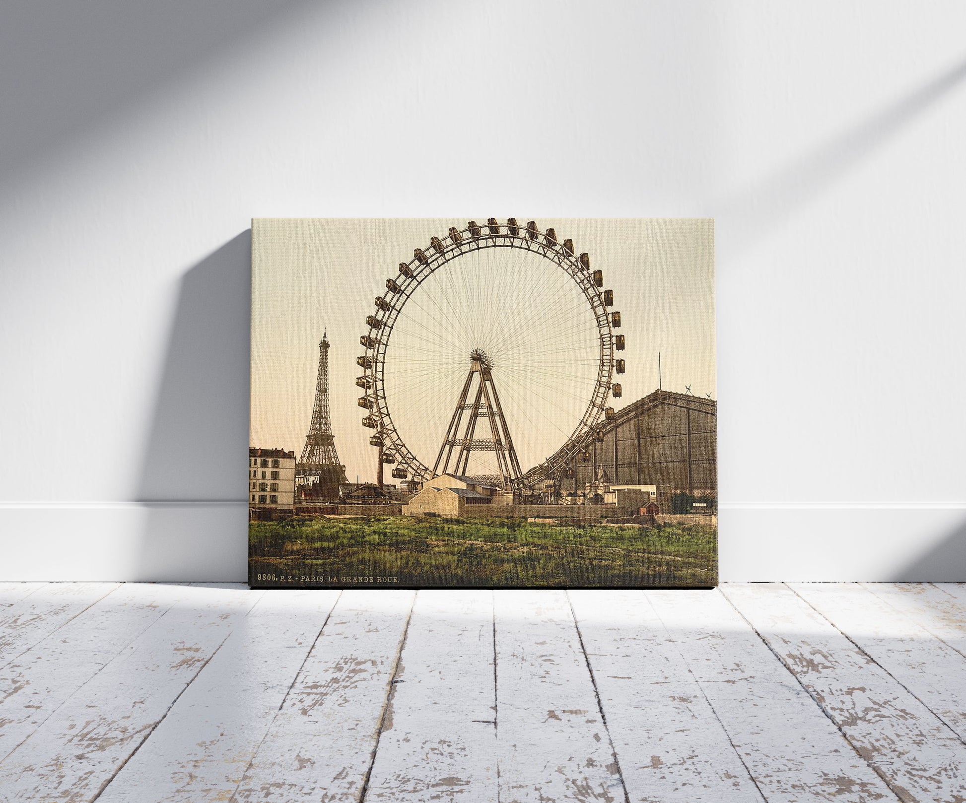 A picture of Paris la grande roue