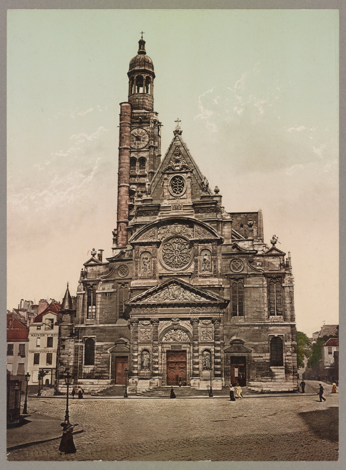 A picture of Paris. L'Eglise St. Etienne du Mont