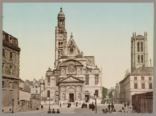 A picture of Paris. St. Etienne-du-Mont