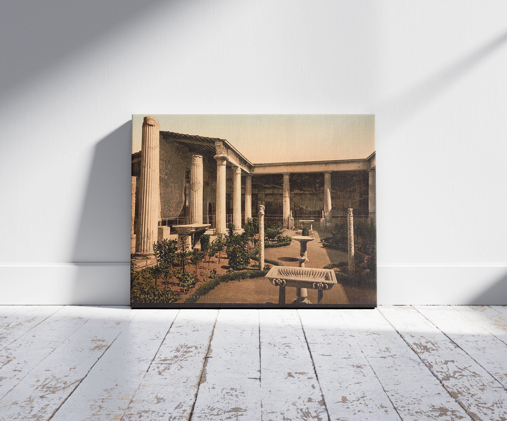 A picture of Peristyle of the House of Vetti, Pompeii, Italy