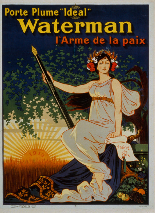 A picture of Porte plume 'Ideal' Waterman l'arme de la paix