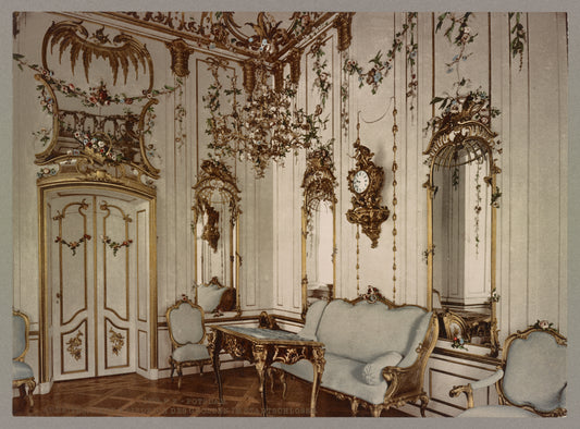 A picture of Potsdam. Arbeitszimmer Friedrich des Grossen im Stadtschloss