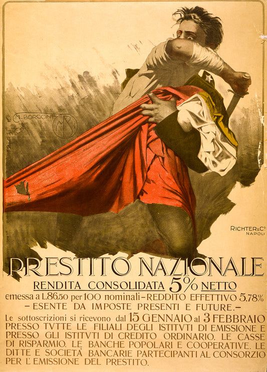 A picture of Prestito nazionale rendita consolidata 5% netto
