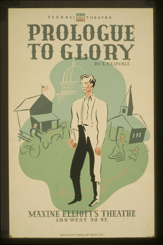 A picture of "Prologue to glory" by E.P. Conkle