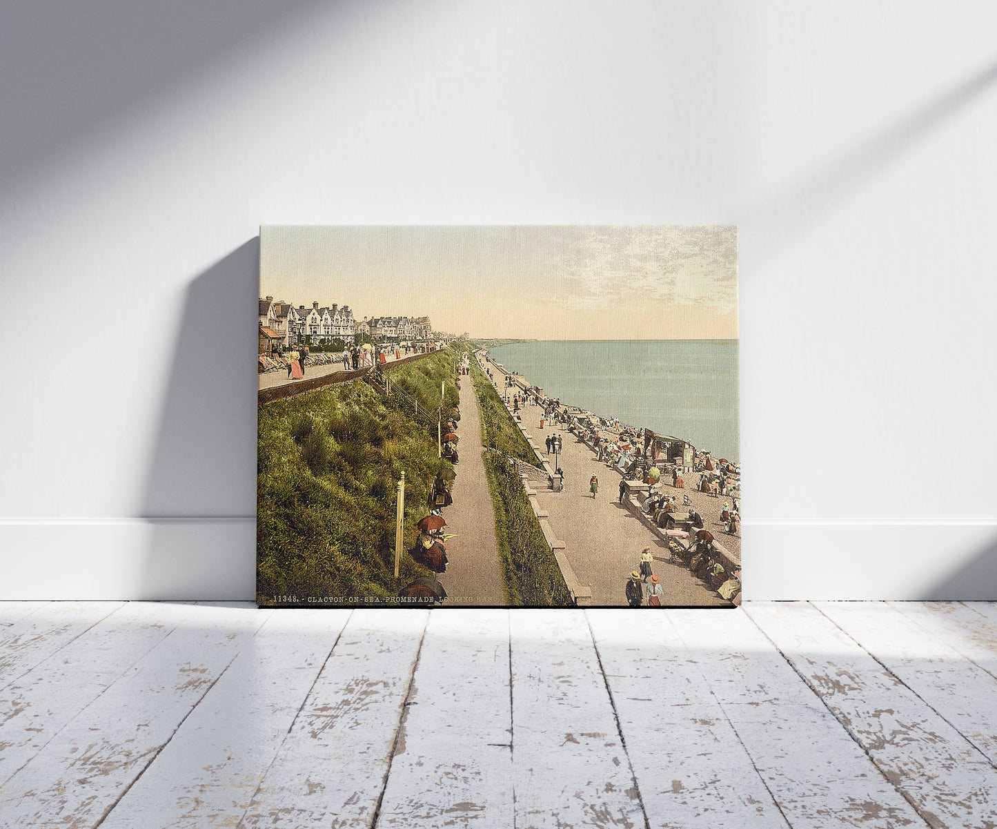 A picture of Promenade looking east, Clacton-on-Sea, England