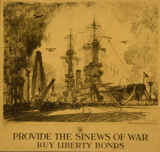 A picture of Provide the sinews of war, buy Liberty Bonds
