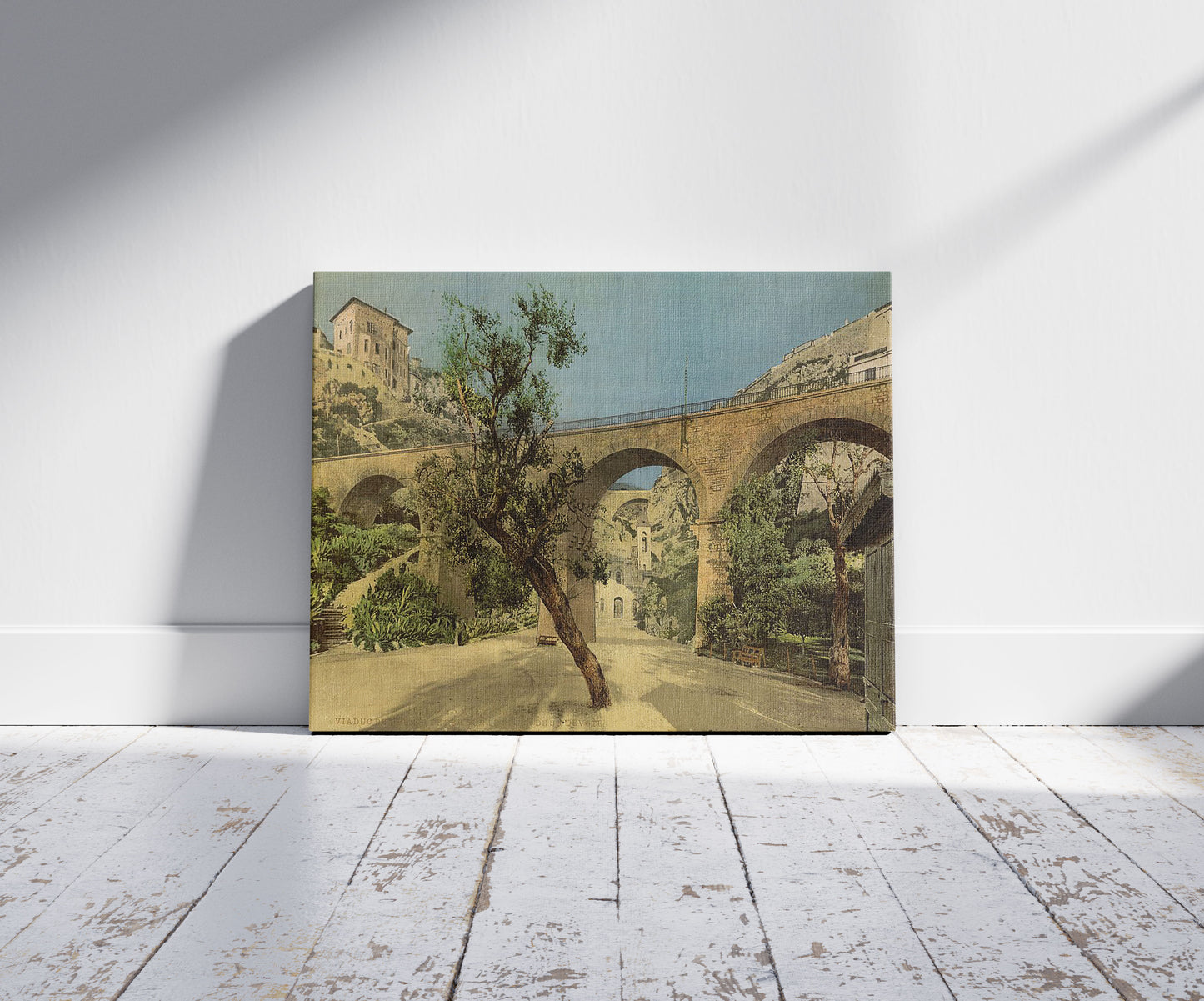 A picture of Railroad viaduct, ravine, Saint Devote, Monte Carlo, Riviera