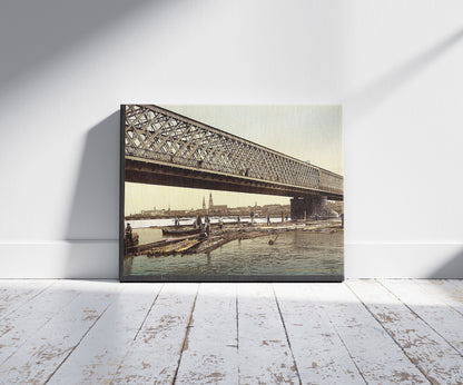 A picture of Railway bridge, Riga, Latvia 