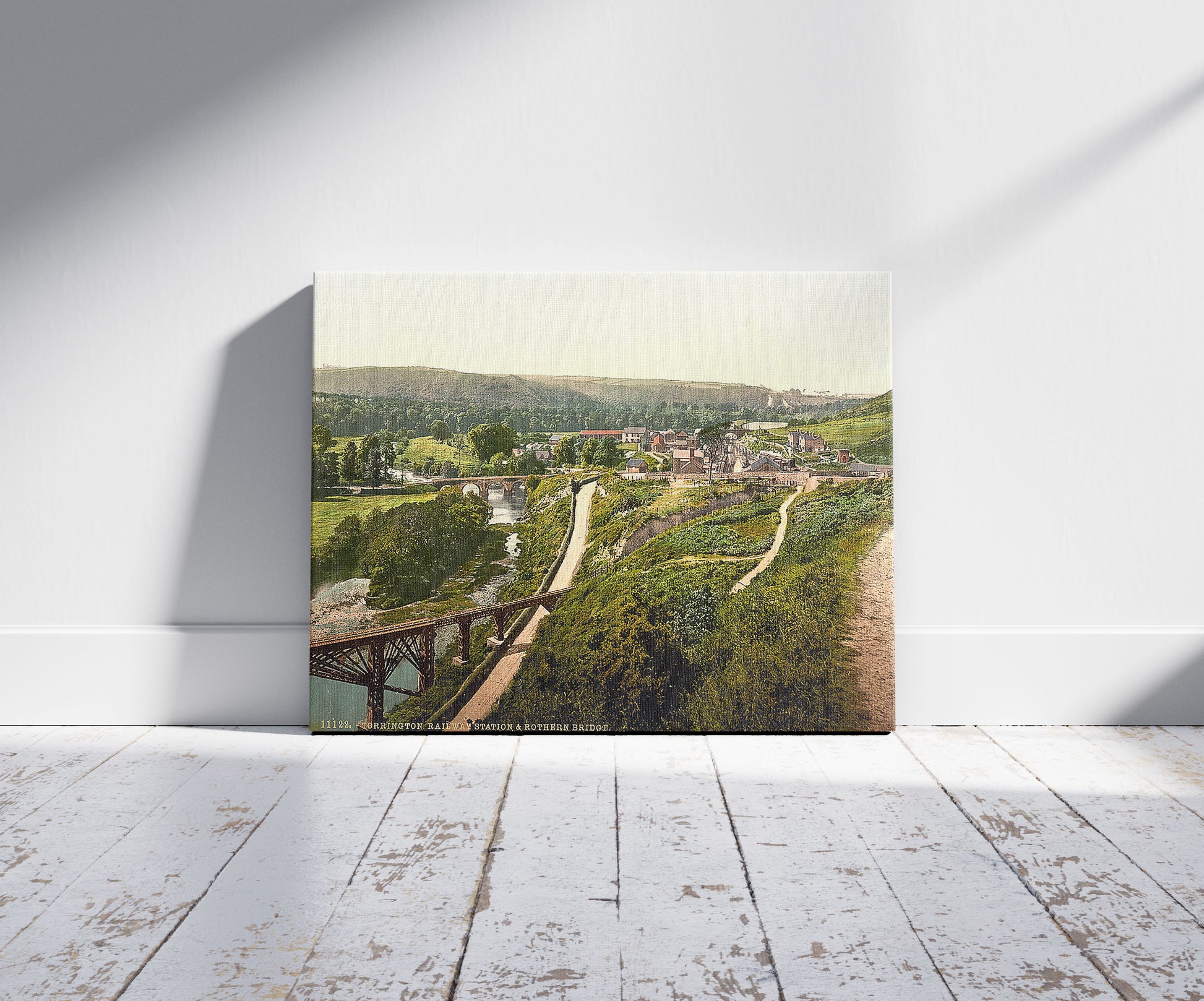 A picture of Railway station and Rothern Bridge, Torrington, England