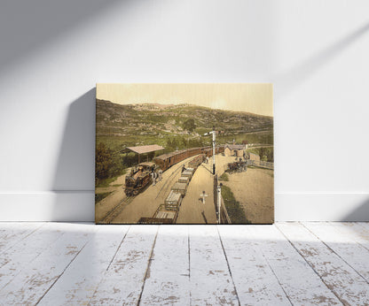 A picture of Railway, Tan-y-Bwlch, Festiniog (i.e. Ffestiniog), Wales