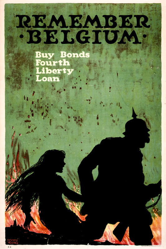 A picture of Remember Belgium--Buy bonds--Fourth Liberty Loan