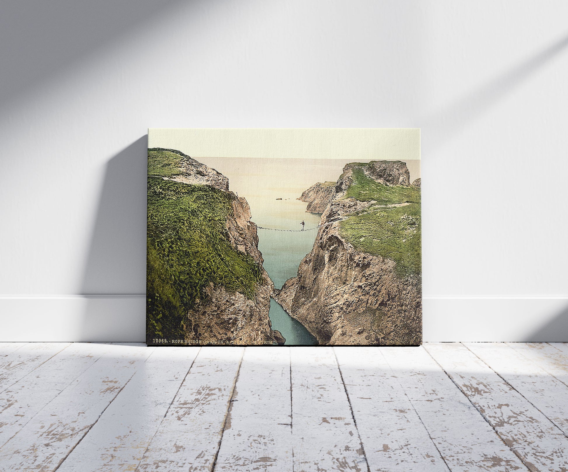 A picture of Rope Bridge, Carrick-a-Rede. County Antrim, Ireland