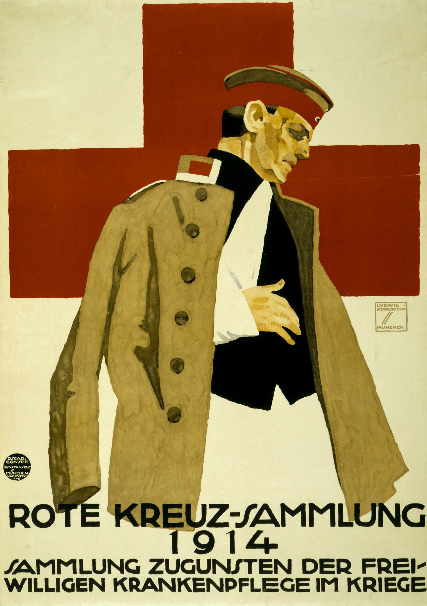 A picture of Rote Kreuz-Sammlung 1914. Sammlung zugunsten der Freiwilligen Krankenpflege im Kriege