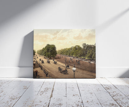 A picture of Rotten Row and Hyde Park Corner, London, England