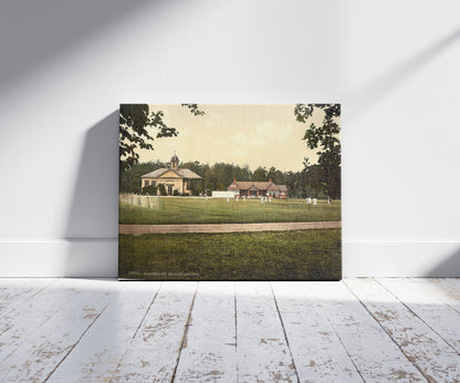 A picture of Royal Military College, cricket grounds, Sandhurst, Camberley, England