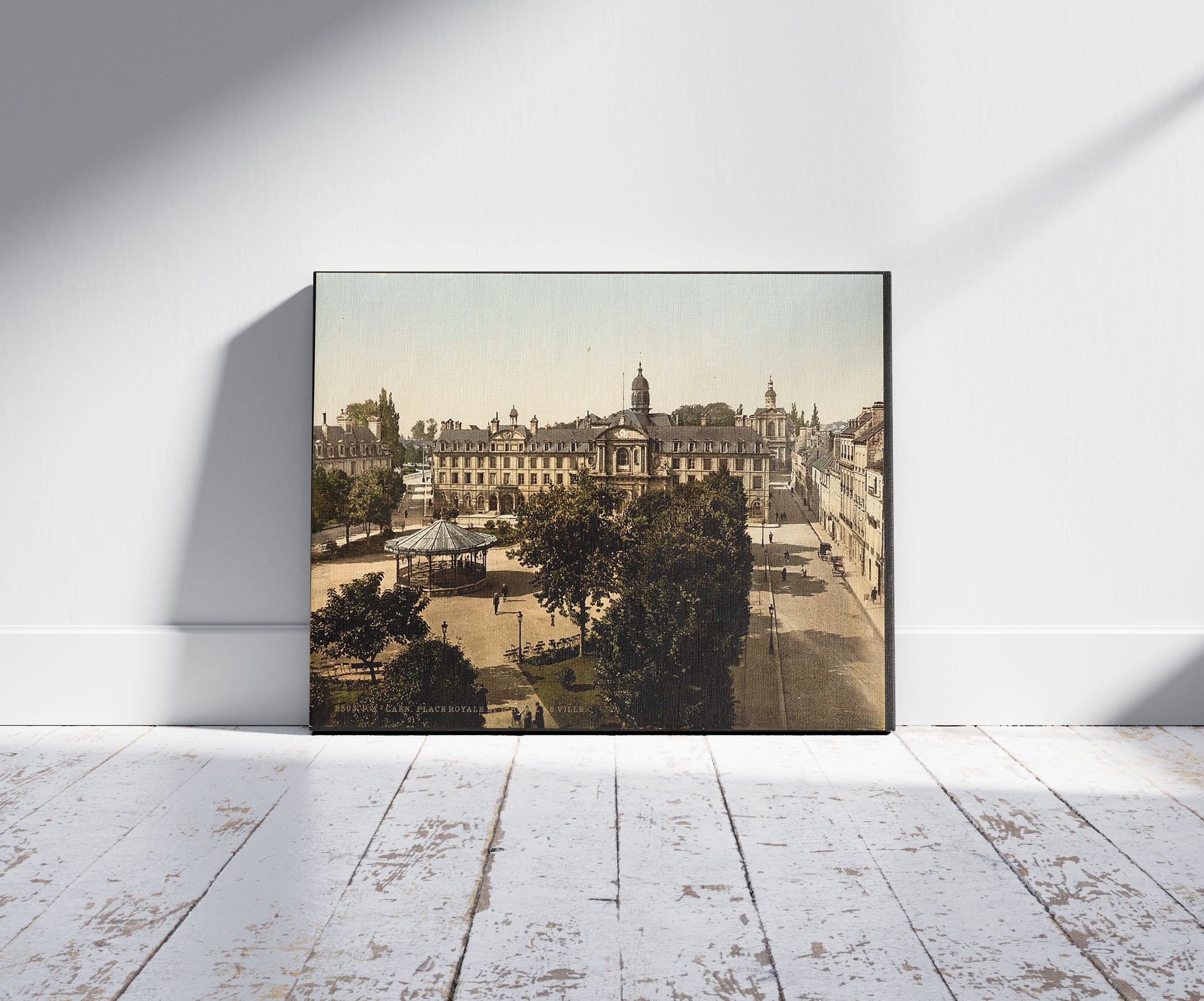 A picture of Royal Palace and hotel de ville, Caen, France