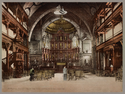 A picture of Saint-Jean-de-Luz, Interieur de L'Eglise