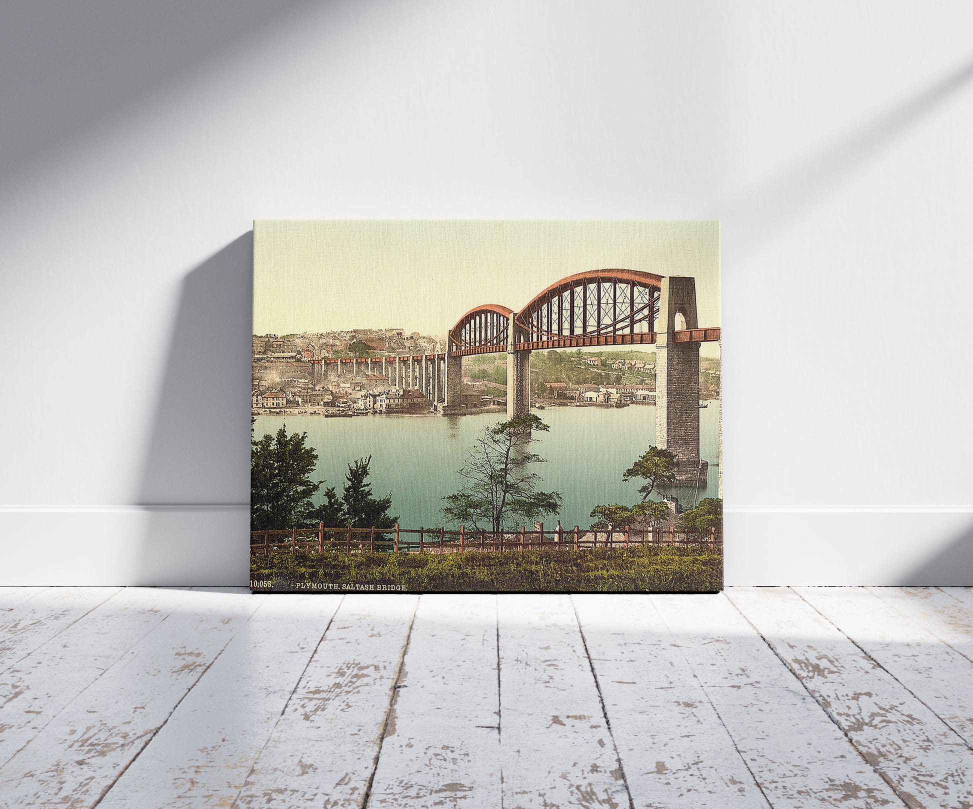 A picture of Saltash Bridge, Plymouth, England