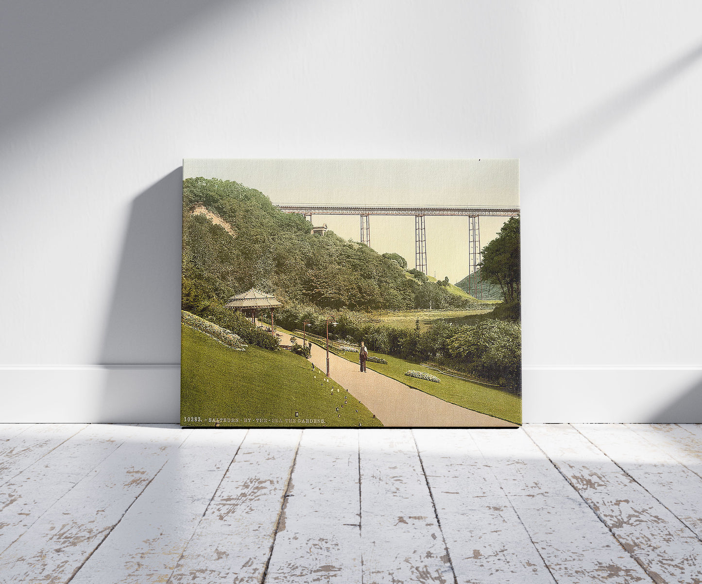 A picture of Saltburn-by-the-Sea, the gardens, Yorkshire, England