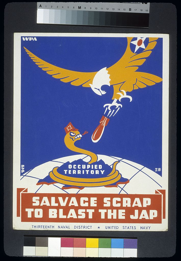 A picture of Salvage scrap to blast the jap