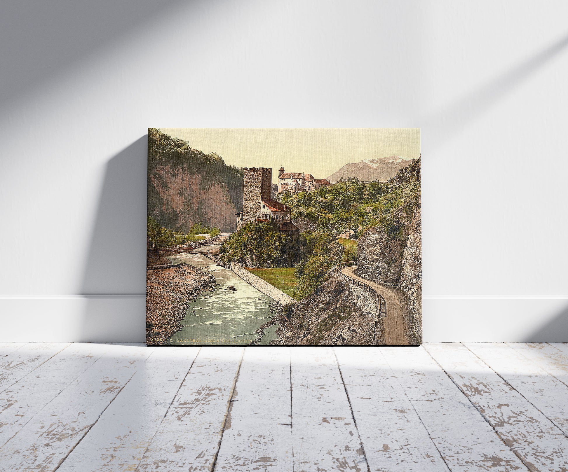 A picture of Sarnthal (i.e., Sarntal), Ried and Runkelstein, Tyrol, Austro-Hungary