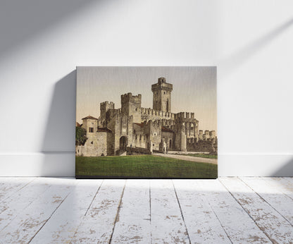 A picture of Sermione (i.e. Sirmione) Castle, Lake Garda, Italy